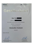 Vorbereitung und Beendigung der Ausbildung zum Hörakustiker - Tim